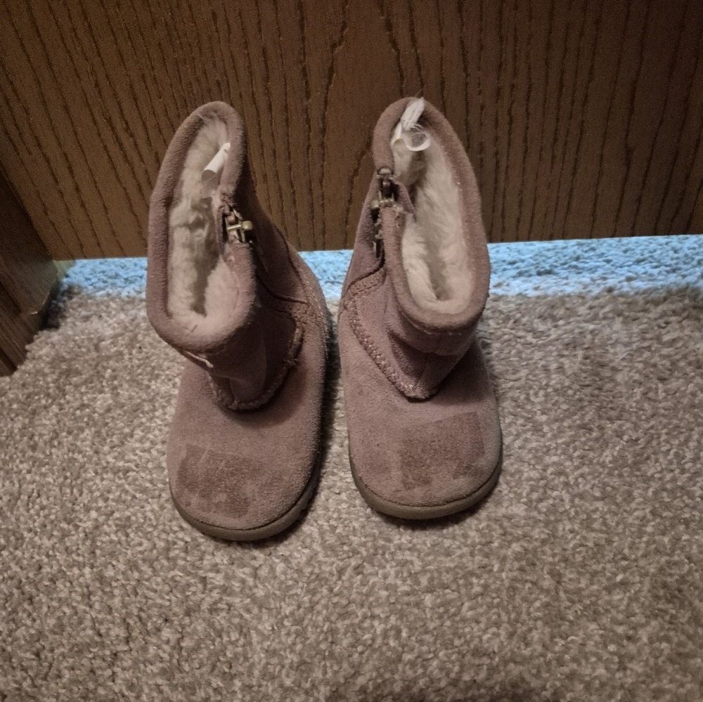 Cozy Tan Baby Boots